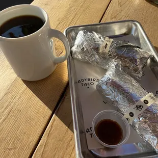 Crema coffee &amp; breakfast burritos