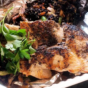 We offer great &quot;Austin Style&quot; BBQ, like our 8hr Pulled-Pork!  JUMP into the deep end with our Kombu Fried Rice with Chicken &amp; Sweet Soy!