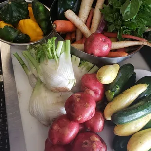 Using what our farmers grew!