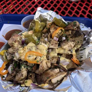 food, nachos