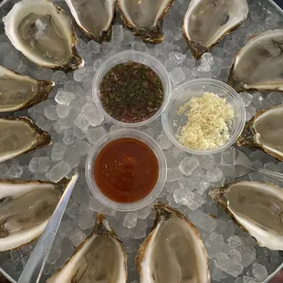 Belle Du Jour oysters from Massachusetts