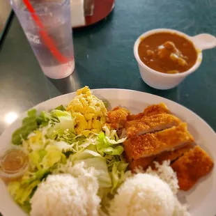 Chicken Curry Plate