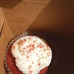 Red velvet cupcake