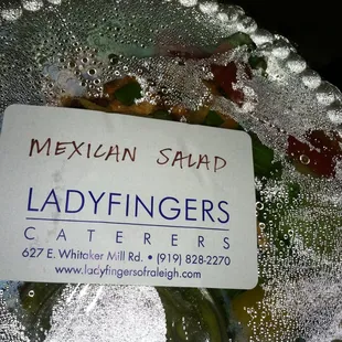 One of their delicious salads!