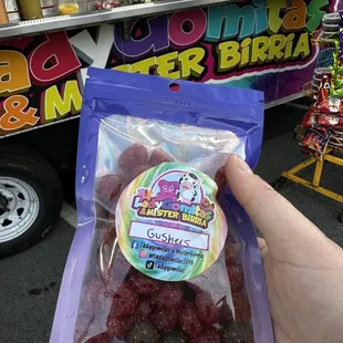 Chamoy gushers $7
