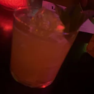 In tongues $12. Will request more peach, less tea next time