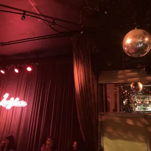 One side of the room