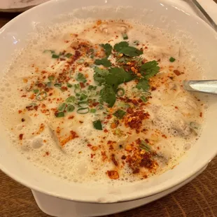 Delicious Tom Kha Soup!