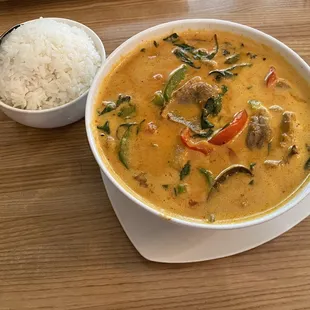 Duck curry