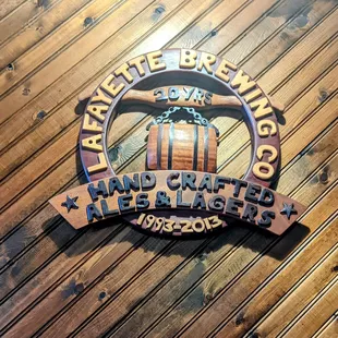 the logo of the brewery