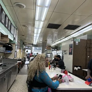 Inside of restaurant