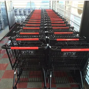 New carts for an excellent shopping experience