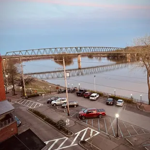 View front the rooftop patio