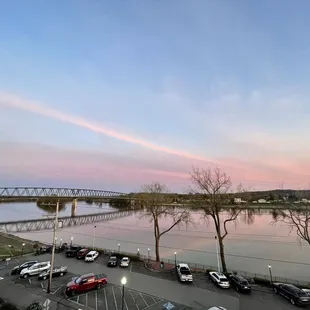 View front the rooftop patio