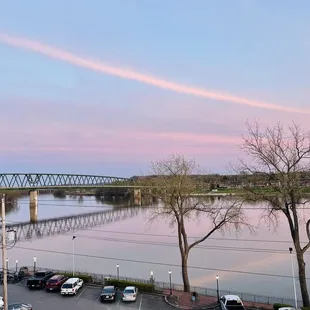 View front the rooftop patio