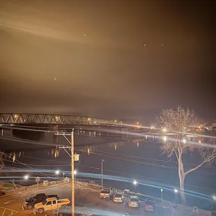 View from rooftop patio