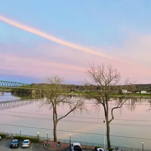 View front the rooftop patio