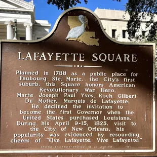 Left across the street is the former city hall now Gallier Hall. Area began as a residential area.