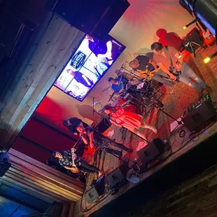 Live band.