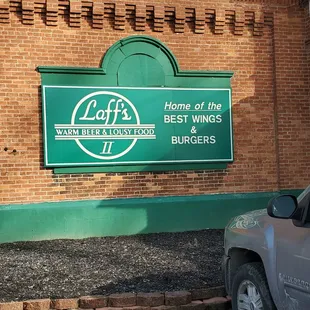 a car parked in front of a building