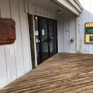 Closed but the door is open...