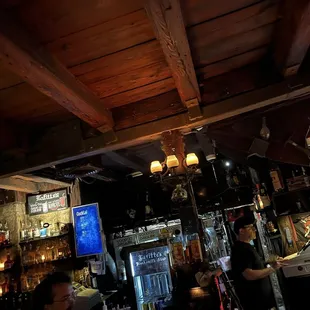 Cool dark bar