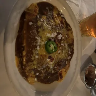 Cheese Enchiladas!! My favorite!!