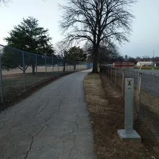 Good lighting for evening running