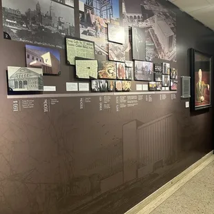 Timeline wall