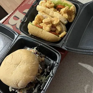 GM Goulash, Shrimp Poboy