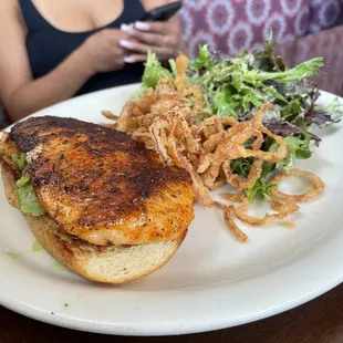 Blackened Salmon Avocado Toast