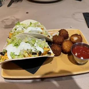 Voodoo chicken taco