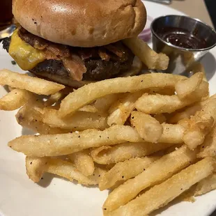 Triple Smoked burger. Good burger.
