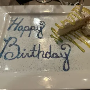 Birthday Lemon Cake