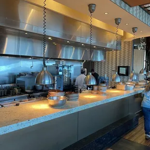 Open Kitchen area
