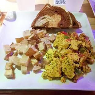 The Scramble (vegan)