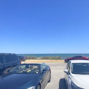 We have the prime view of the Atlantic as we see what to order.