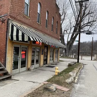 Front of the restaurant