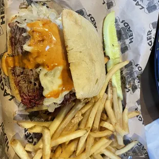 Brisket Reuben- I didn't take any other photos cause we were hungry!