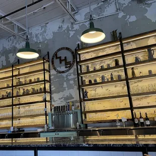 The bar.