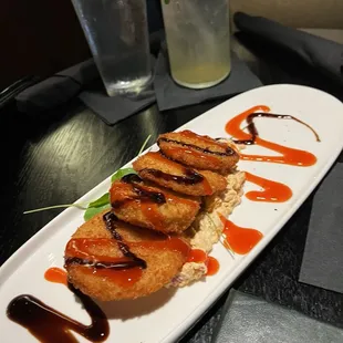 Fried Green Tomatoes. Sooo good!