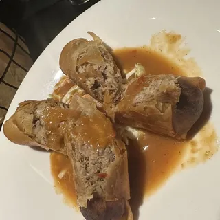 Pulled Pork Spring Rolls