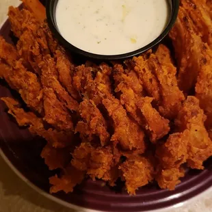 Excellent blooming onion