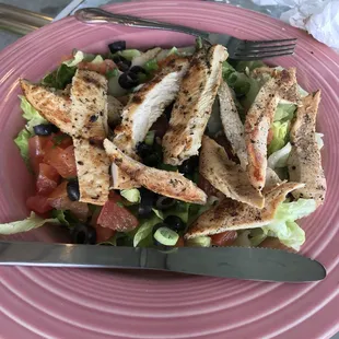 Grilled chicken salad
