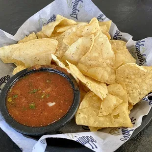 Lunch Specials include complementary chips and salsa!