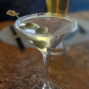 Martini and beer
