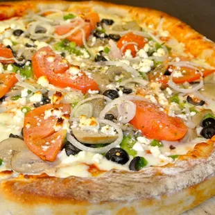 pizza, food