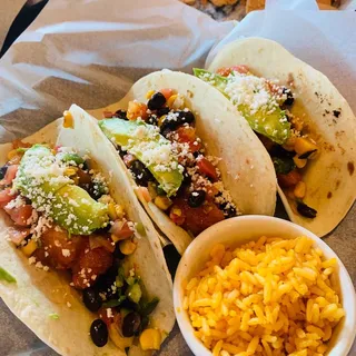 3 Coconut Shrimp Tacos