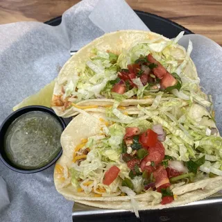 3 Chicken Tinga Tacos