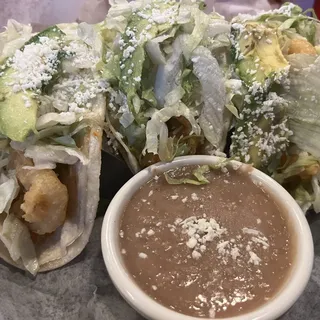 3 Firecracker Shrimp Tacos